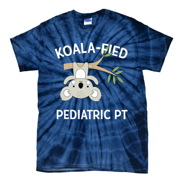 Cute Koala Pediatric PT Gift Physical Therapy Tie-Dye T-Shirt