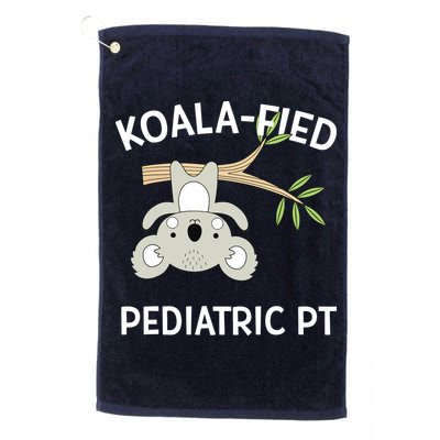 Cute Koala Pediatric PT Gift Physical Therapy Golf Towel