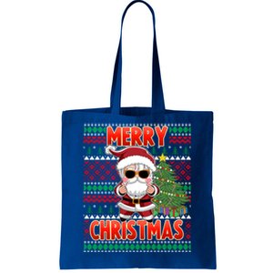 Cool K Pop Santa Claus Xmas K Pop Gift Tote Bag