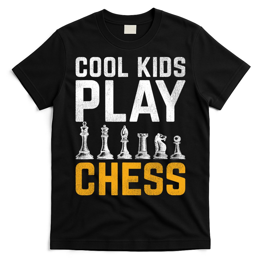 Cool Kids Play Chess Gift T-Shirt