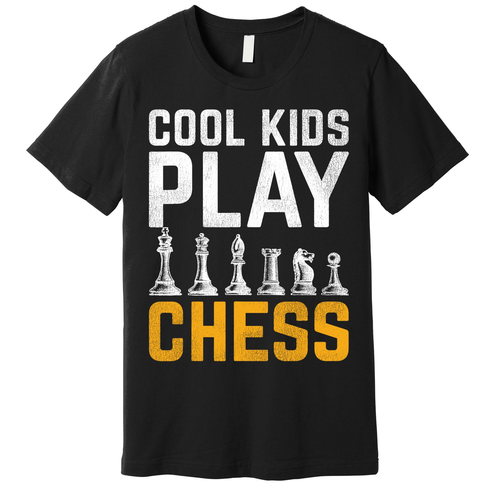 Cool Kids Play Chess Gift Premium T-Shirt