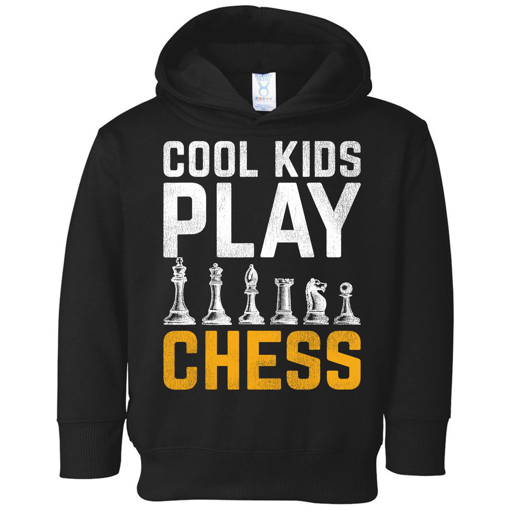 Cool Kids Play Chess Gift Toddler Hoodie