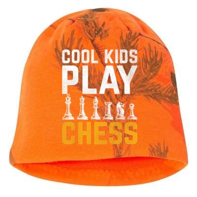 Cool Kids Play Chess Gift Kati - Camo Knit Beanie