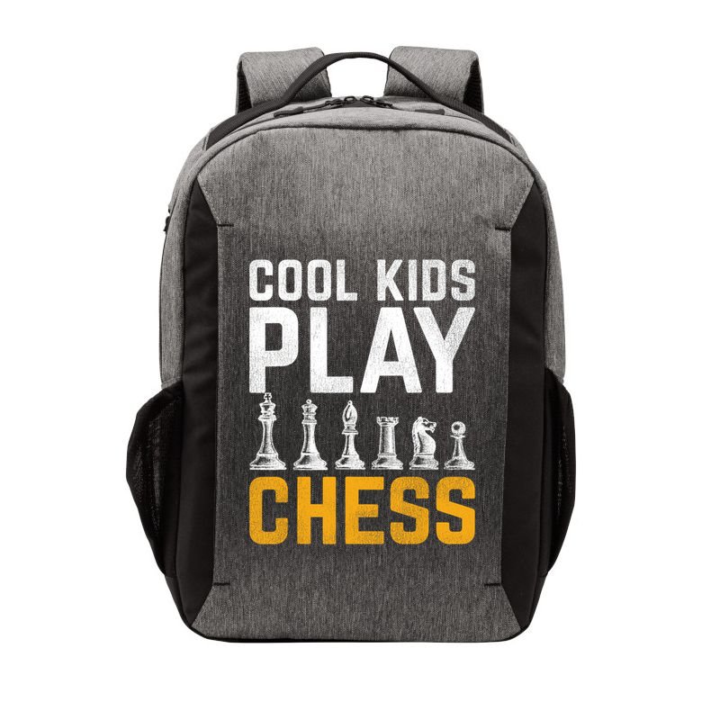 Cool Kids Play Chess Gift Vector Backpack