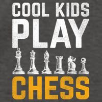 Cool Kids Play Chess Gift Vector Backpack