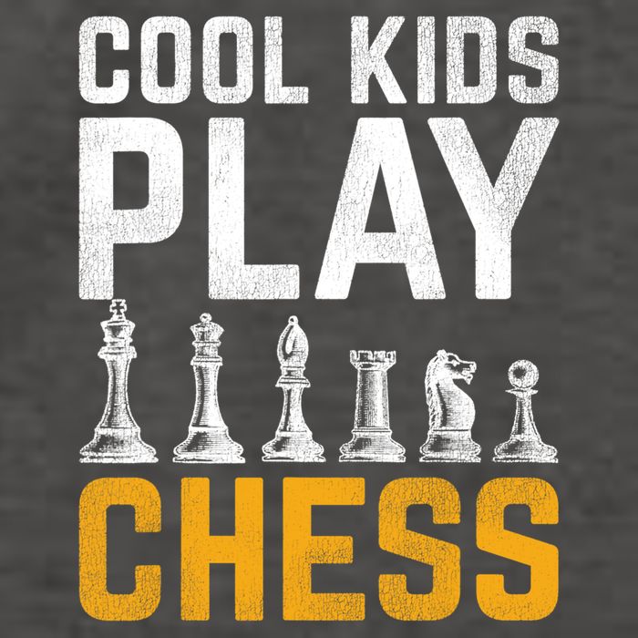 Cool Kids Play Chess Gift Vector Backpack