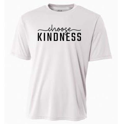 Choose Kindness Print Be Kind Inspirational Cooling Performance Crew T-Shirt