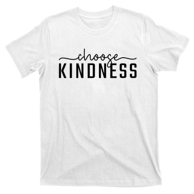 Choose Kindness Print Be Kind Inspirational T-Shirt