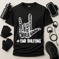 Choose Kindness Rock On # End Bullying Performance Shirt