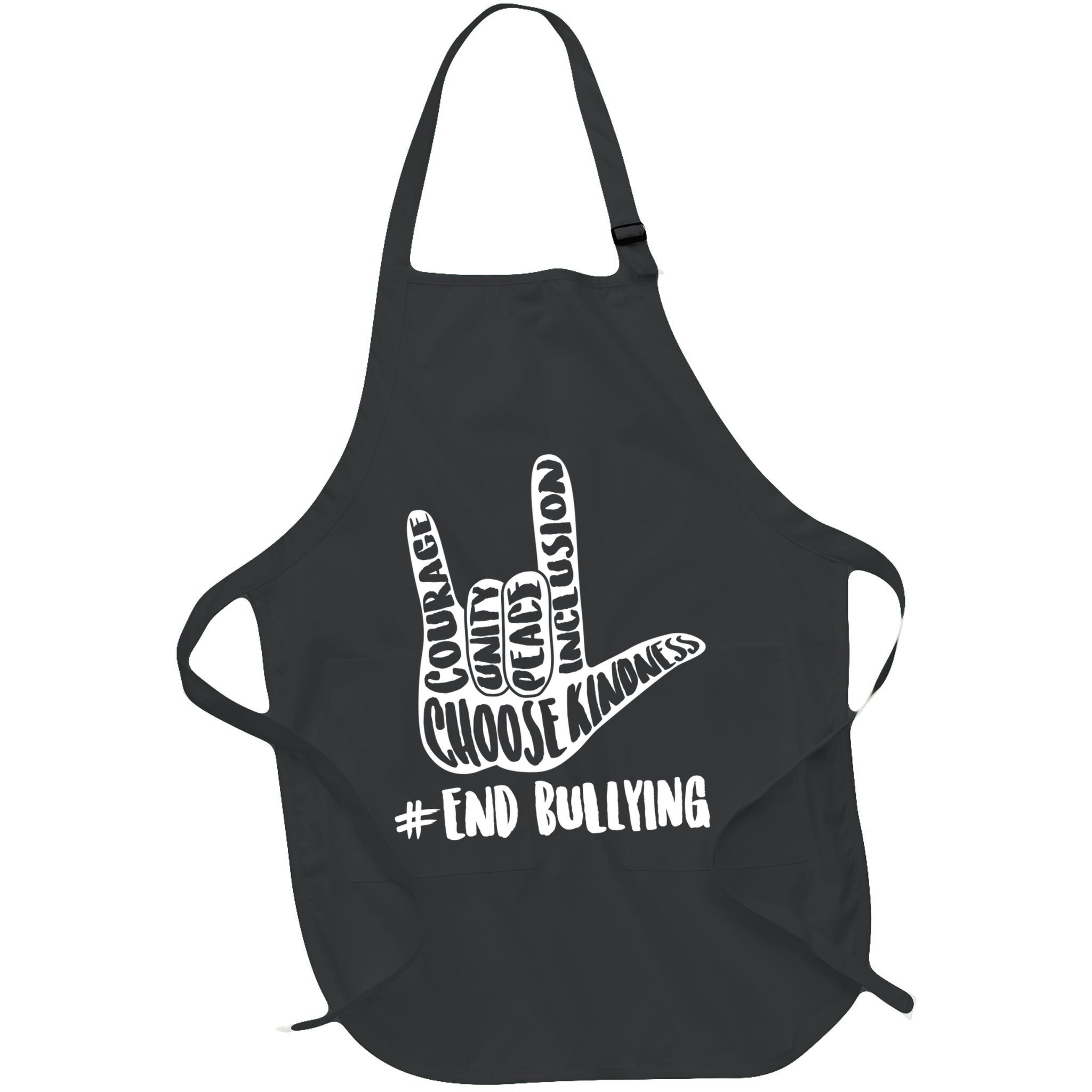 Choose Kindness Rock On # End Bullying Apron
