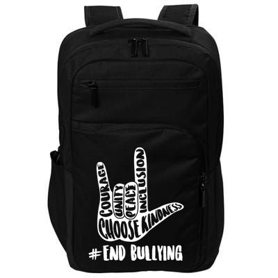 Choose Kindness Rock On # End Bullying Impact Tech Backpack