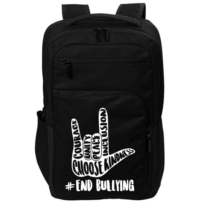 Choose Kindness Rock On # End Bullying Impact Tech Backpack