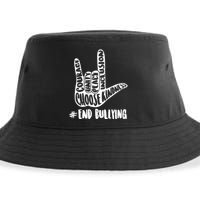 Choose Kindness Rock On # End Bullying Sustainable Bucket Hat