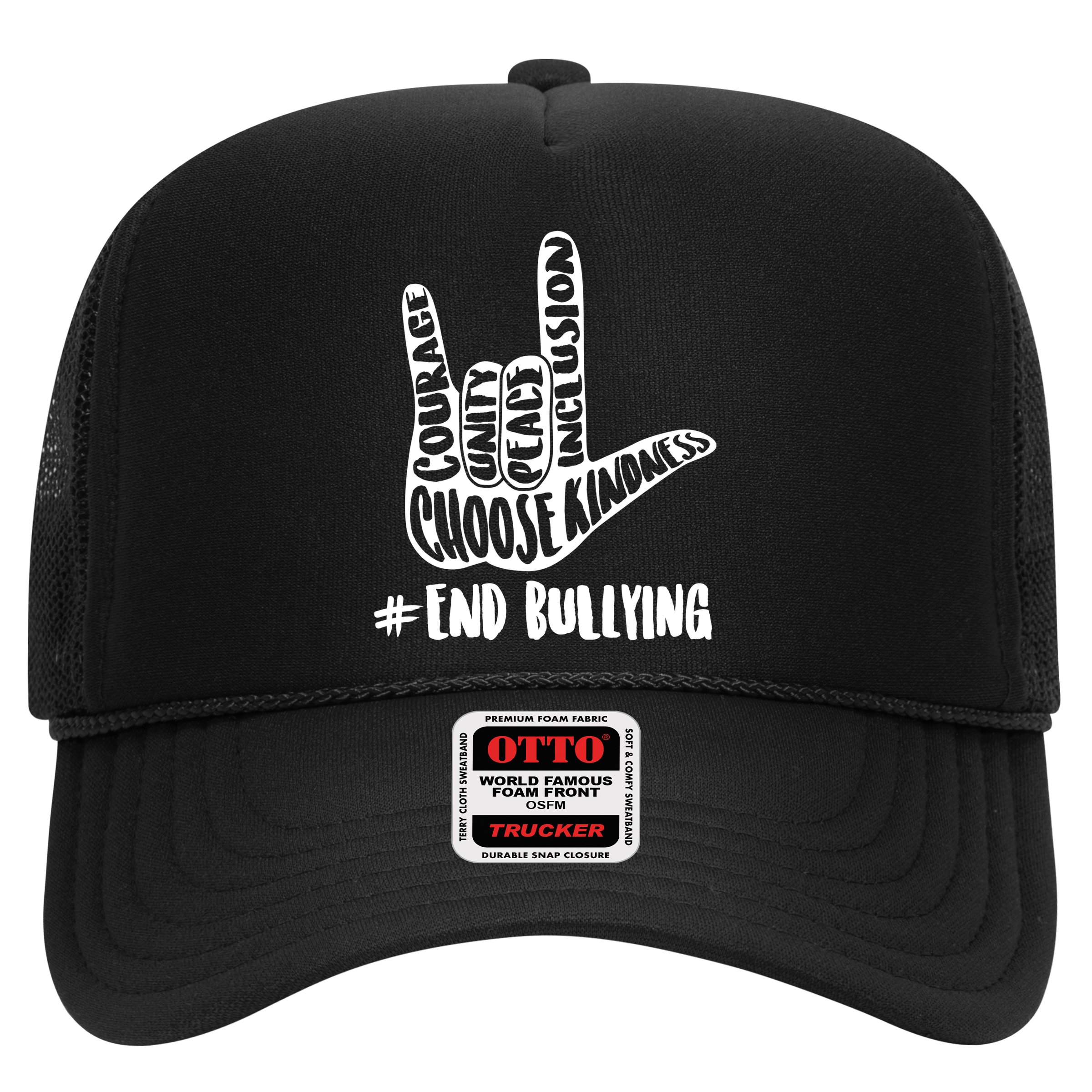 Choose Kindness Rock On # End Bullying Hat