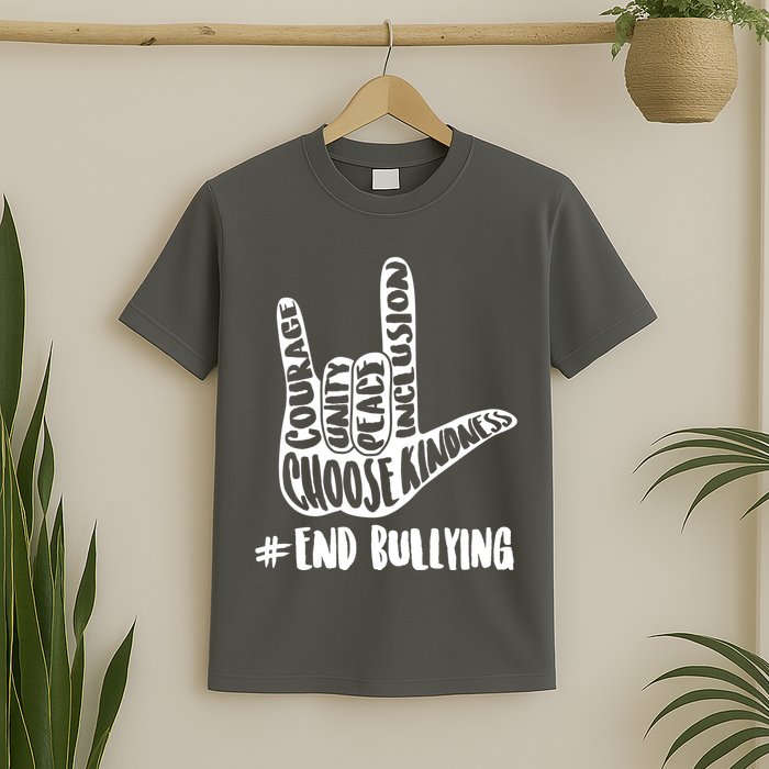 Choose Kindness Rock On # End Bullying T-Shirt