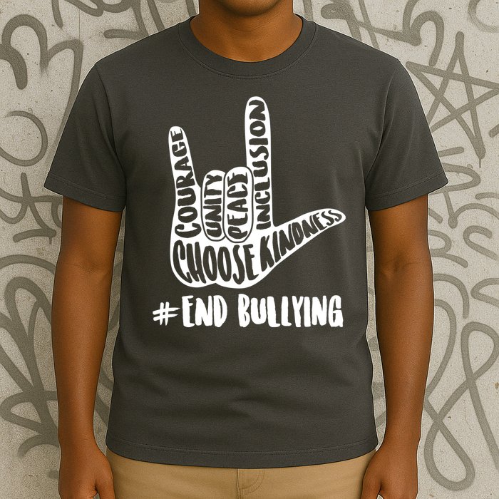 Choose Kindness Rock On # End Bullying T-Shirt
