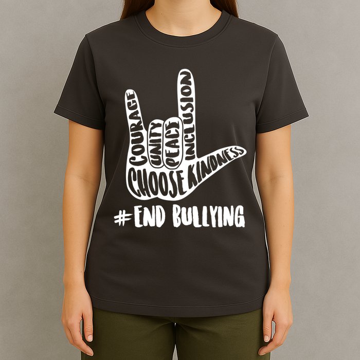 Choose Kindness Rock On # End Bullying T-Shirt
