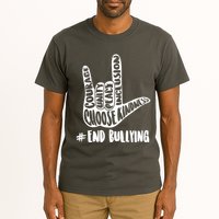 Choose Kindness Rock On # End Bullying Tall T-Shirt