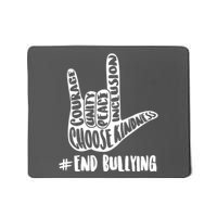 Choose Kindness Rock On # End Bullying Mousepad