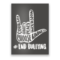 Choose Kindness Rock On # End Bullying Poster