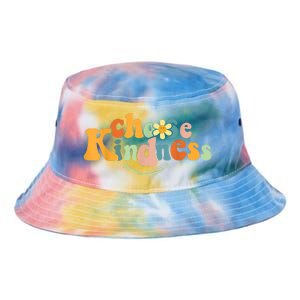 Choose Kindness Retro Groovy Be Kind Inspirationa Tie Dye Newport Bucket Hat