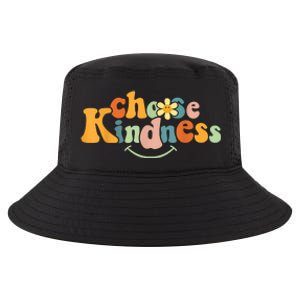 Choose Kindness Retro Groovy Be Kind Inspirationa Cool Comfort Performance Bucket Hat