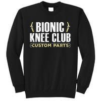 Cool Knee Replacement For Men Women Knee Surgery Recovery Tall Sweatshirt