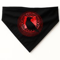 Celtic Knot Raven Crow USA-Made Doggie Bandana