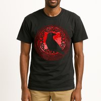 Celtic Knot Raven Crow Tall T-Shirt