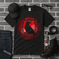 Celtic Knot Raven Crow Tall T-Shirt