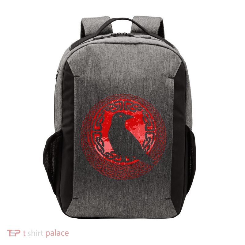 Celtic Knot Raven Crow Vector Backpack