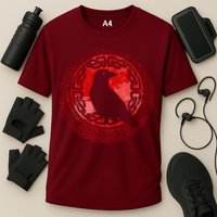Celtic Knot Raven Crow Performance Shirt