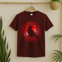 Celtic Knot Raven Crow T-Shirt