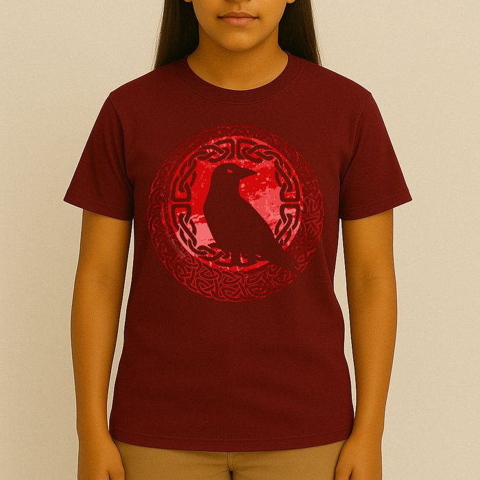 Celtic Knot Raven Crow T-Shirt