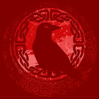 Celtic Knot Raven Crow T-Shirt