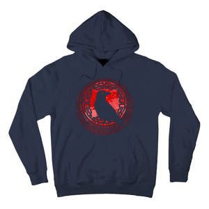 Celtic Knot Raven Crow Tall Hoodie