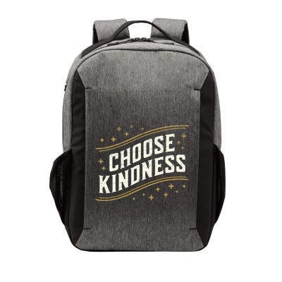 Choose Kindness Retro Unity Day Vector Backpack