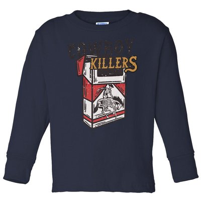 Cowboy Killer Rodeo 90s Toddler Long Sleeve Shirt