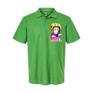 Commander Keen Retro Dos Softstyle Adult Sport Polo