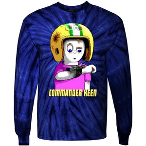 Commander Keen Retro Dos Tie-Dye Long Sleeve Shirt