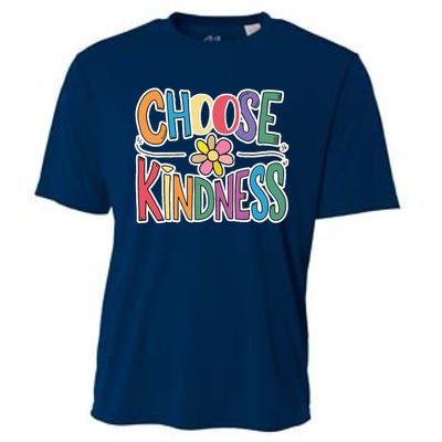 Choose Kindness School Teachers Life Back To School Students Cooling Performance Crew T-Shirt