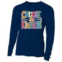 Choose Kindness School Teachers Life Back To School Students Cooling Performance Long Sleeve Crew