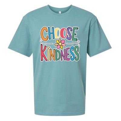 Choose Kindness School Teachers Life Back To School Students Sueded Cloud Jersey T-Shirt