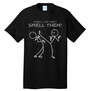 Cool Karate Smell My Feet Smell Them Funny Karate Tall T-Shirt