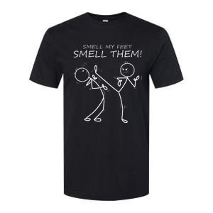 Cool Karate Smell My Feet Smell Them Funny Karate Softstyle CVC T-Shirt