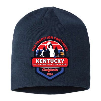 Chalybeate Ky State Horseshoe Pitching Tournament 2024 Sustainable Beanie