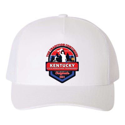 Chalybeate Ky State Horseshoe Pitching Tournament 2024 Yupoong Adult 5-Panel Trucker Hat