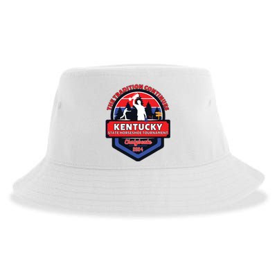 Chalybeate Ky State Horseshoe Pitching Tournament 2024 Sustainable Bucket Hat