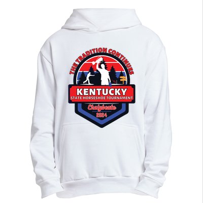 Chalybeate Ky State Horseshoe Pitching Tournament 2024 Urban Pullover Hoodie