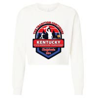 Chalybeate Ky State Horseshoe Pitching Tournament 2024 Cropped Pullover Crew